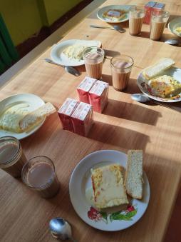 Понедельник. "Неделя витаминизации" В рацион детей добавлен Фруктовый сок